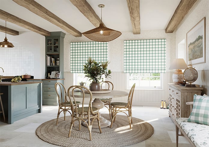 Gingham, Daws - Twist&Fit Roman Blind - Image 7